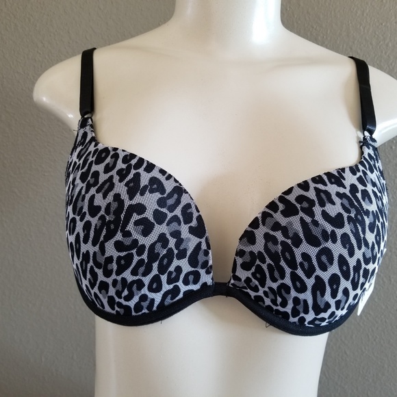 Jessica Simpson Bra Animal Print Push Up Bra NWT - Picture 2 of 8